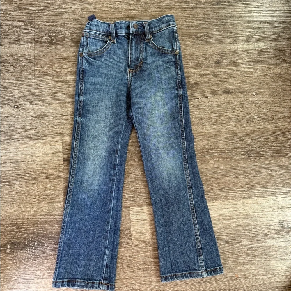 Wrangler Retro Slim Boot Blue Jeans